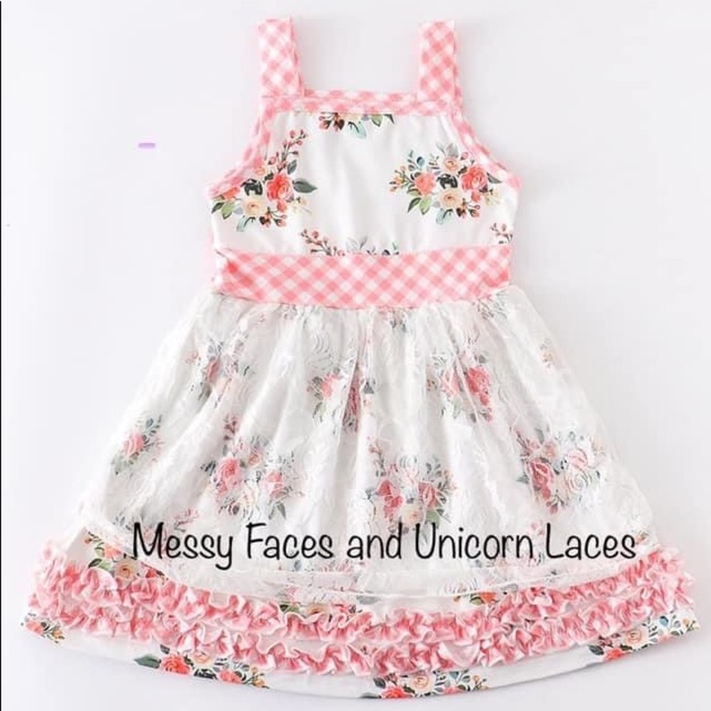 New super soft and stretchy girls dress. Without tags